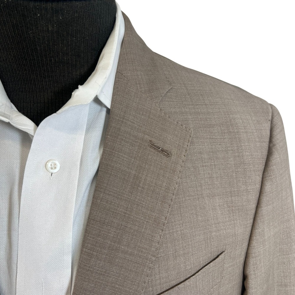 Brooks Brothers 346 Explorer Fitzgerald Fit Jacket  Beige Brown 41R